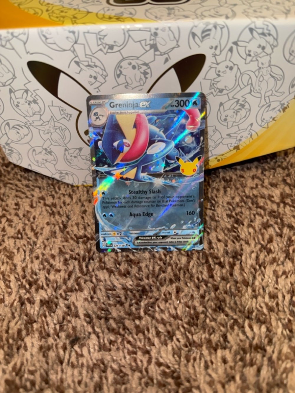 Pokemon 30th Celebration - Greninja ex 021/128